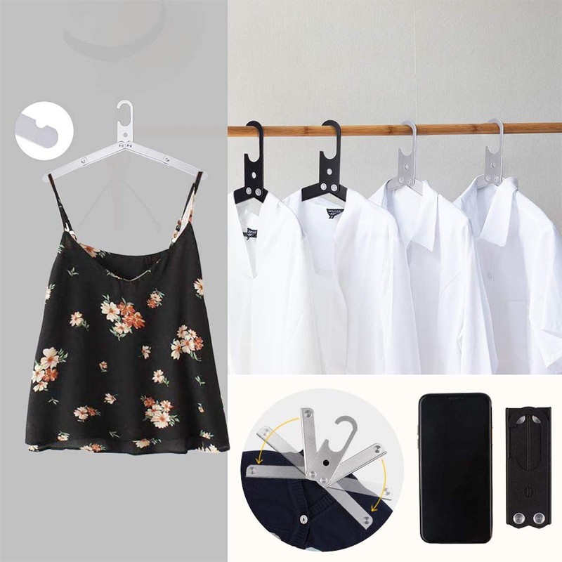 prendre PR-ALUMIHANGER-MG Aluminum Alloy Folding Hanger, Compact, Portable, Portable, Laundry