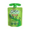 GoGo squeeZ Organic Applesauce and Fruit Puree, Apple Apple, 3.2