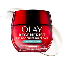 Olay Anti Aging Face Moisturizer Cream Regenerist Micro Sculpting And Fragrance Free Ounces