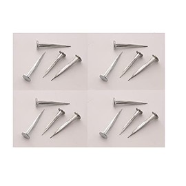 SISI UK® 50 x Fine Cut - Upholstery/Carpet Tacks/PINS/Nails - Size:10mm,13mm,15mm & 20mm Zinc (20mm)