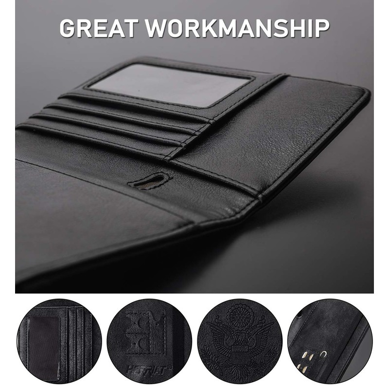 Passport Holder Cover Wallet - Rfid Blocking Leather Travel Accessories