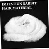 DOITOOL Plush Trim Faux Fur Ribbon for Clothing and Crafts