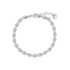 Lovememonster Easy Drops Chain Anklet Silver Lovememonster Easy Water Drop