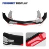 CNPAPC For Toyota Corolla Front Bumper Lip Spoiler Splitter 78.7"