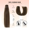 Hair Extensions Clip in Human Hair, OiMiGO Clip in Extensions,
