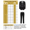 Teemlanny Men's Suit 2 Piece Classic Fit Suits 2 Buttons
