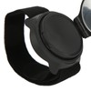 Bicycle Mirror Nylon Wrist Arm Strap Convex Design Black 5cm