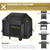 BEEWAY Weatherproof Grill Cover, 420D Oxford Fabric, Gas Grill Cover,