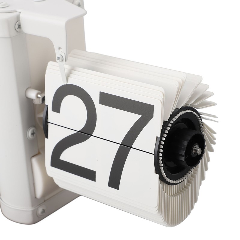 Flip Desk Clock Retro Single Sided Battery Powered Retro Vintage