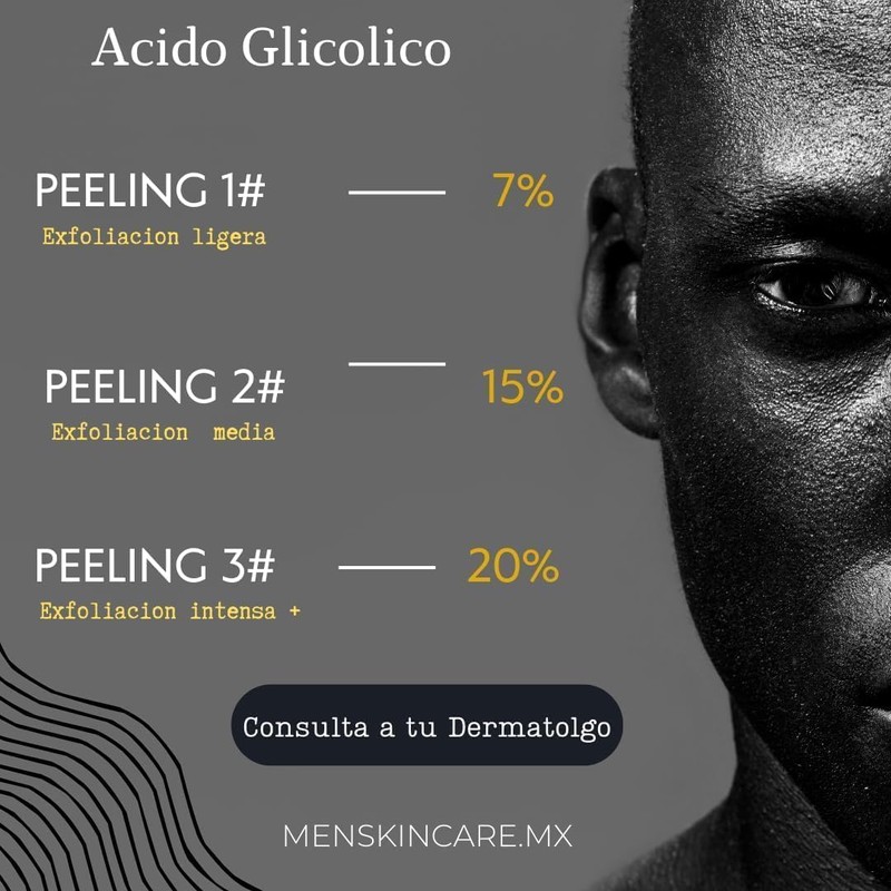 Ácido Glicólico para Peeling Facial (20% + Gel neutralizador post