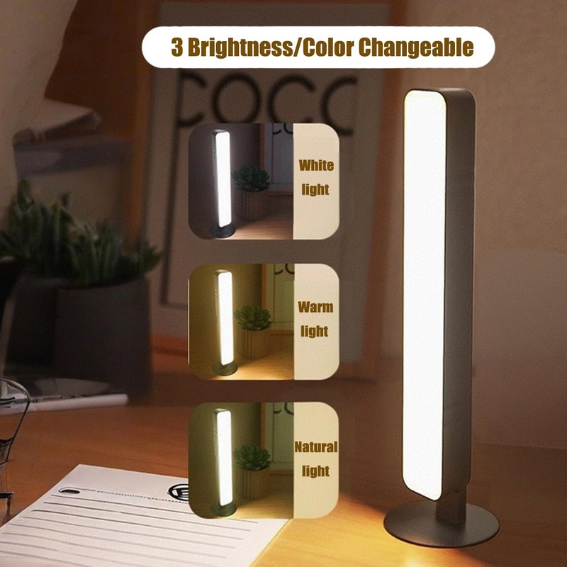 Baiyanor USB Voice Control Table Lamp Without WiFi, Sound Activated