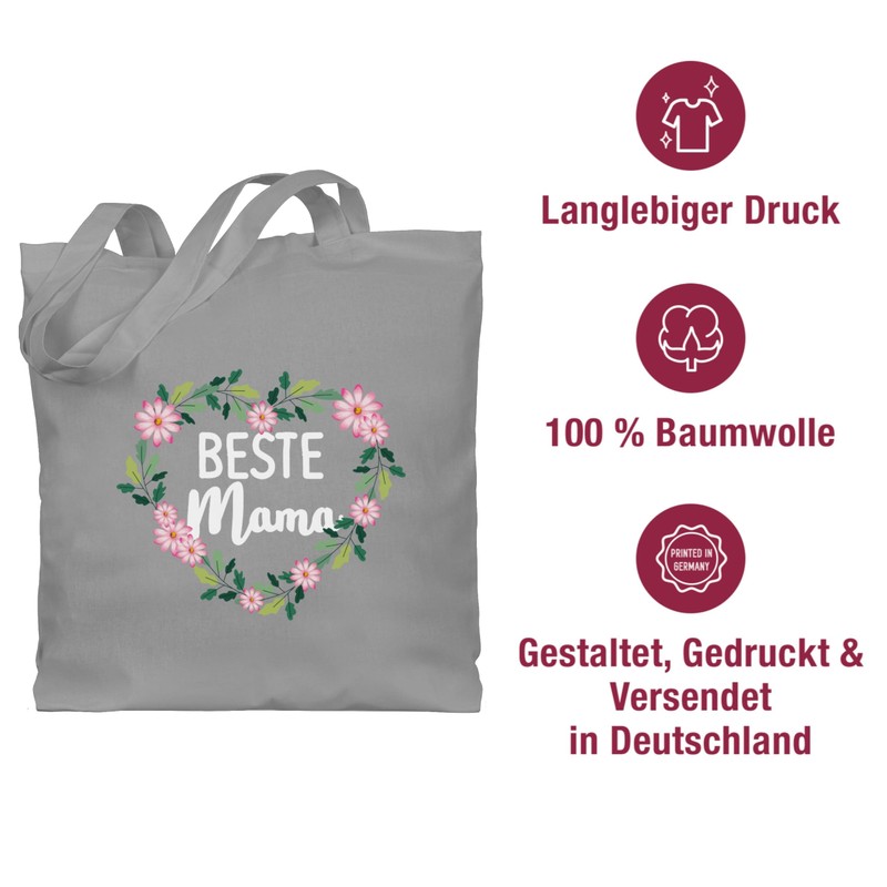 Shirtracer - Cotton Bag - Bags - Beste Mama II,