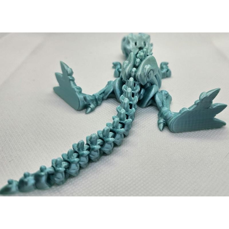 T-Rex Skeleton Fidget Toy ‚Äì 3D Printed Articulated Dinosaur |