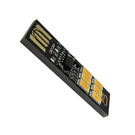 Unbranded Mini Warm White 5V 1.2W USB 6-LED Night Light Dimmable Touch Panel Swtich Light