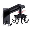 WEIWUXIAN Rotating Storage Hook, Kitchen Swivel Hook, 360° Rotating Folding