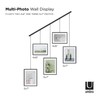 Umbra Exhibit Picture Frame Gallery Set, Adjustable Wall Collage Displays