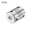 QUARKZMAN Pack of 5 Aluminium Alloy Shaft Coupling 6 mm