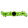 Sixpack 1st Ride Flat Bicycle Pedals Green
