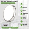 36W LED Flush Mount Ceiling Light Fixture, 13inch LED Ceiling
