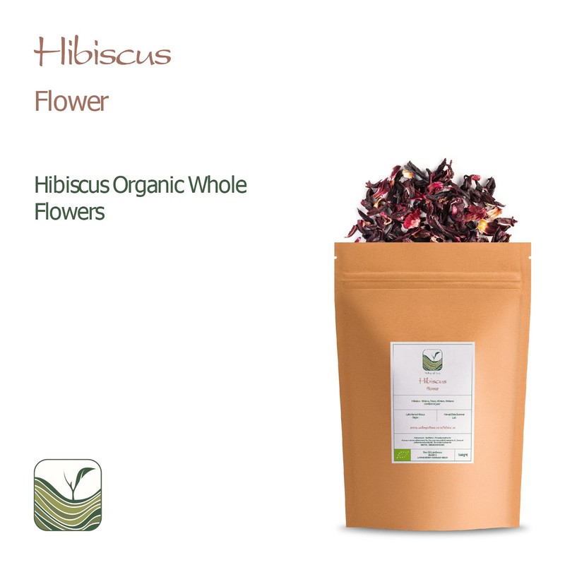Hibiscus Organic Flowers Herbal Tea - Lemon Tart & Berry