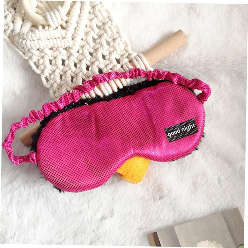 TOVINANNA Adorable Animal Pattern Eye Mask for Sleeping Soft Plush