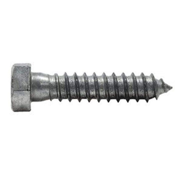 1/2"-6 x 6" Inch Hot Dipped Galvanized Lag Bolt, 50