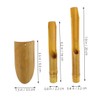 Gatuida 1 Set Bamboo Wind Chime Tubes DIY Craft Supplies