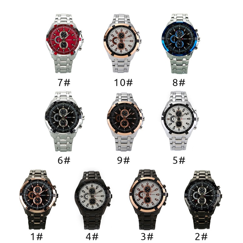 Men Watch Quartz Alloy Business Casual Wrist Watch