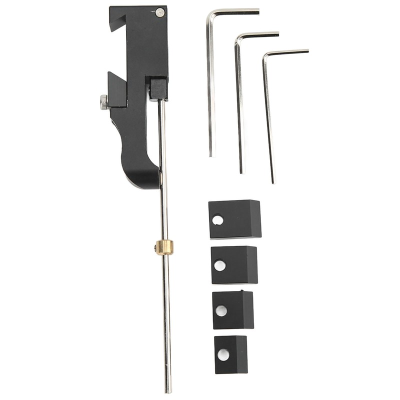 Archery Clicker Aluminium Alloy Recurve Bow Clicker with Adjusting Sliders