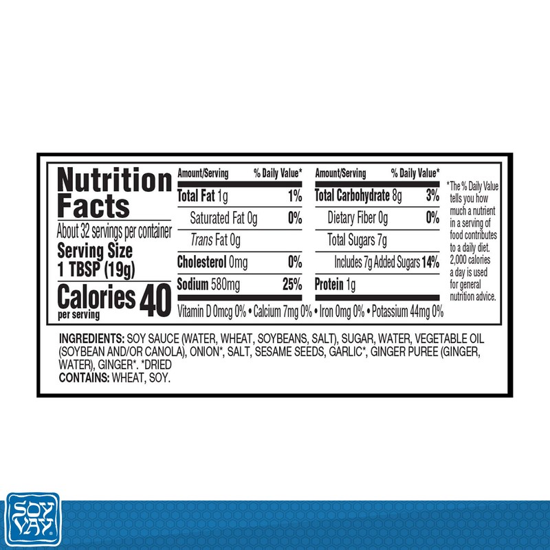 Soy Vay Veri Veri Teriyaki, 128-ounces