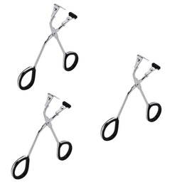 Minkissy 3pcs Portable Stainless Steel Eyelash Curler Non- Grip for Effortless Curling Lightweight Makeup Tool for Home and Travel Use for All Eye Shapes