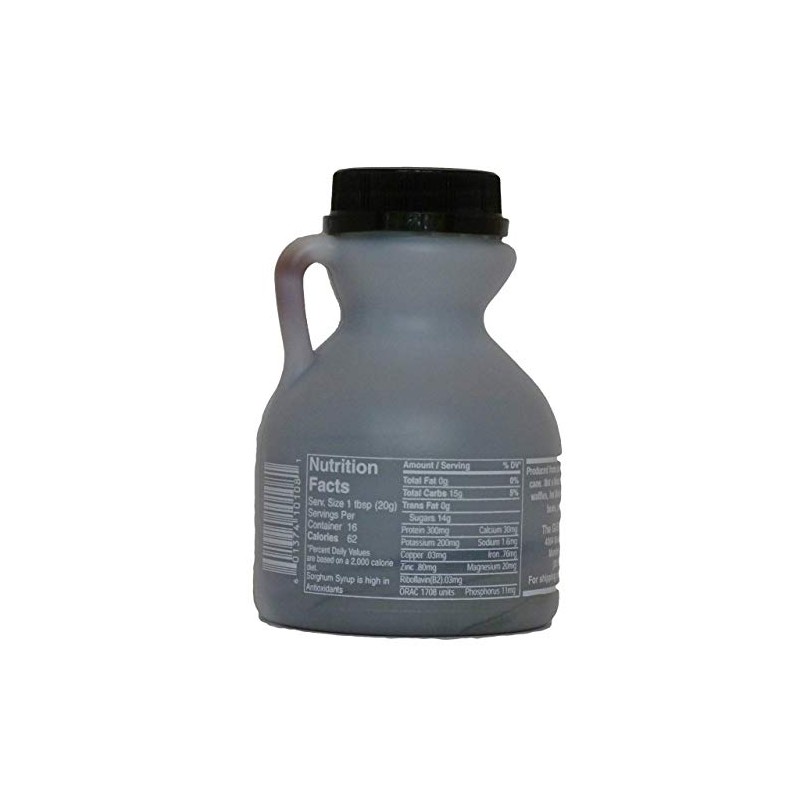 MUDDY POND SORGHUM MILL Sorghum Syrup, 12 OZ