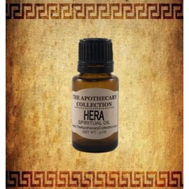 HERA Greek Spiritual Oil (aceite) for Hoodoo, Voodoo, Santeria, Wicca, Rootwork, & Spells