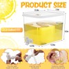 Foxtell Lemonade Stand Supplies Include 8.5L Plastic Drink Dispenser with