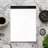 Day Designer Premium Planning Pad with 3-Column Lined Notes, Charcoal