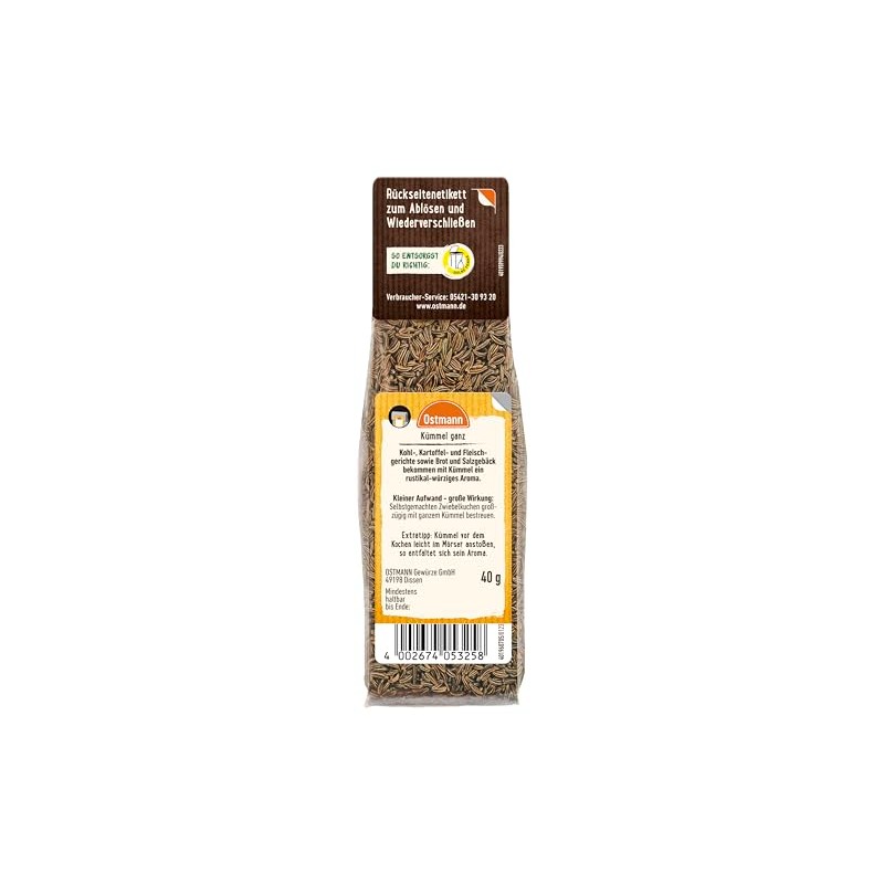 Ostmann Cumin, whole, 40 g