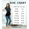 KUNINDOME Combination of Maternity Shirts Extenders and Pants Waist Extenders,