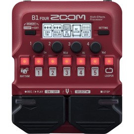 ZOOM Multi Effector for Zoom Base Red B1 FOUR