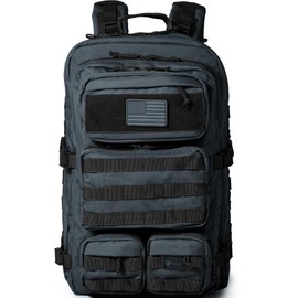 Falko Tactical Backpack 50L, 2.4x Stronger, Large Military Molle Rucksack, Heavy Duty, Work and Outdoors