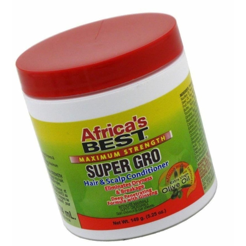 Africa's Best Maximum Strength Super Gro Hair & Scalp Conditioner,