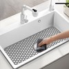 Hollow Insulated Kitchen Sink Mat Non Slip Multi Functional Large