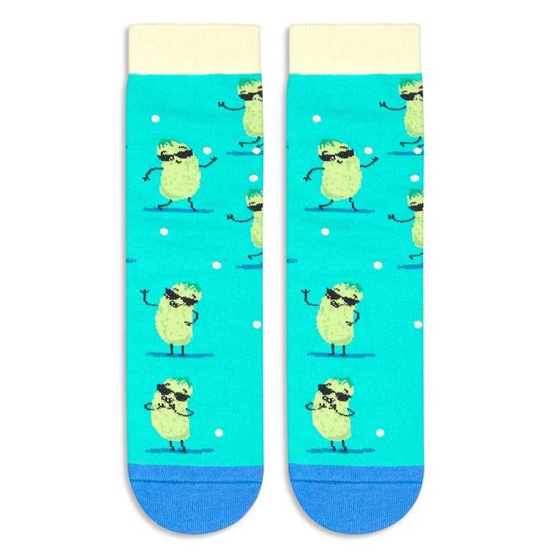 HAPPYPOP Pickle Socks Kids 7-9 Years - Crazy Fun Funny