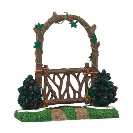 Department 56 Village Accessories Woodland Arbor Gate Accessory, 1.97 inch