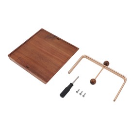 Wood Napkin Holder with Center Bar Easy Assembly for Kitchen Tables Indoor Outdoor Picnic Restaurants Cafe Vintage Home Decor