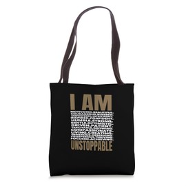I Am Blessed Unstoppable Tote Bag