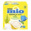 NESTLÉ MIO Merenda al Latte Pera, 4 Vasetti da 100g