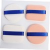Vaguelly 10pcs Makeup Powder Puff Dry Wet Dual-use Foundation Sponge