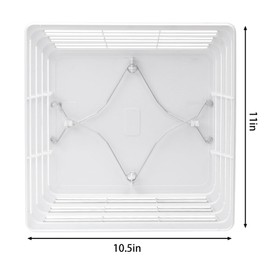 S97013576 Bathroom Fan Cover Grille And Lens Assembly For Broan NuTone Bathroom Fans 2684F 576 676 684 684NT