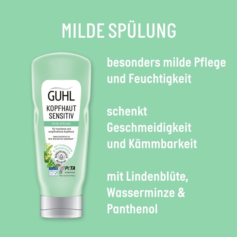 Guhl Scalp Sensitive Mild Conditioner – Volume: 200 ml –
