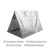 Swiss Safe 4 Pack Mylar Emergency Blankets for Survival -